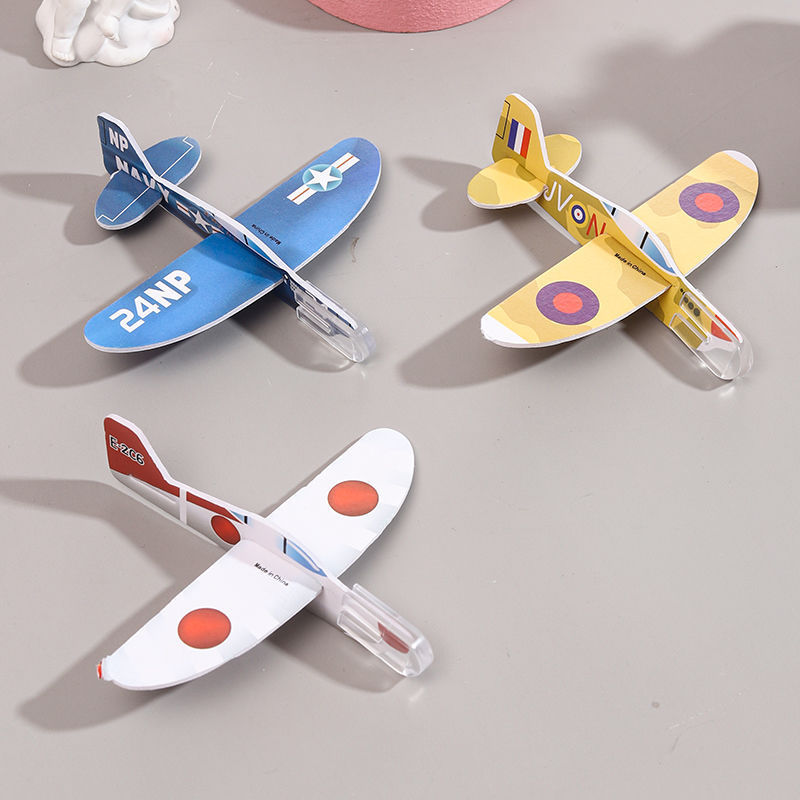 Niedliches Handheld-Seifenblasenflugzeug Kleine Kinderspielzeuge