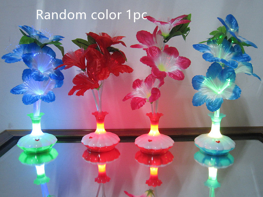 Vase Fiber Optic Licht kinder Spielzeug