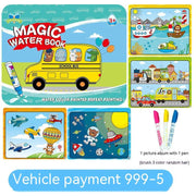 Kinder magisches Wasser album wieder verwendbares Wasser malerei früher Bildungs spielzeug