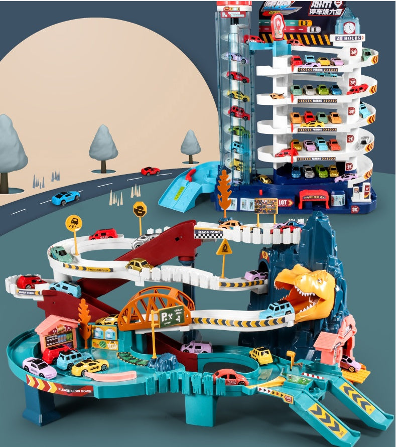 Dinosaurier Schiene Auto kinder Pädagogisches Spielzeug