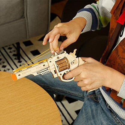 Robotime Gun Blocks Modell Buliding Kit Spielzeug Geschenk für Kinder Kinder Jungen Geburtstags geschenk