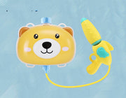 Niedliche Cartoon Rucksack Wasser pistolen Spielzeug Wasser Blaster Spielzeug Sprayer für Kinder Sommer Outdoor Einfach zu halten, große Kapazität Shooter