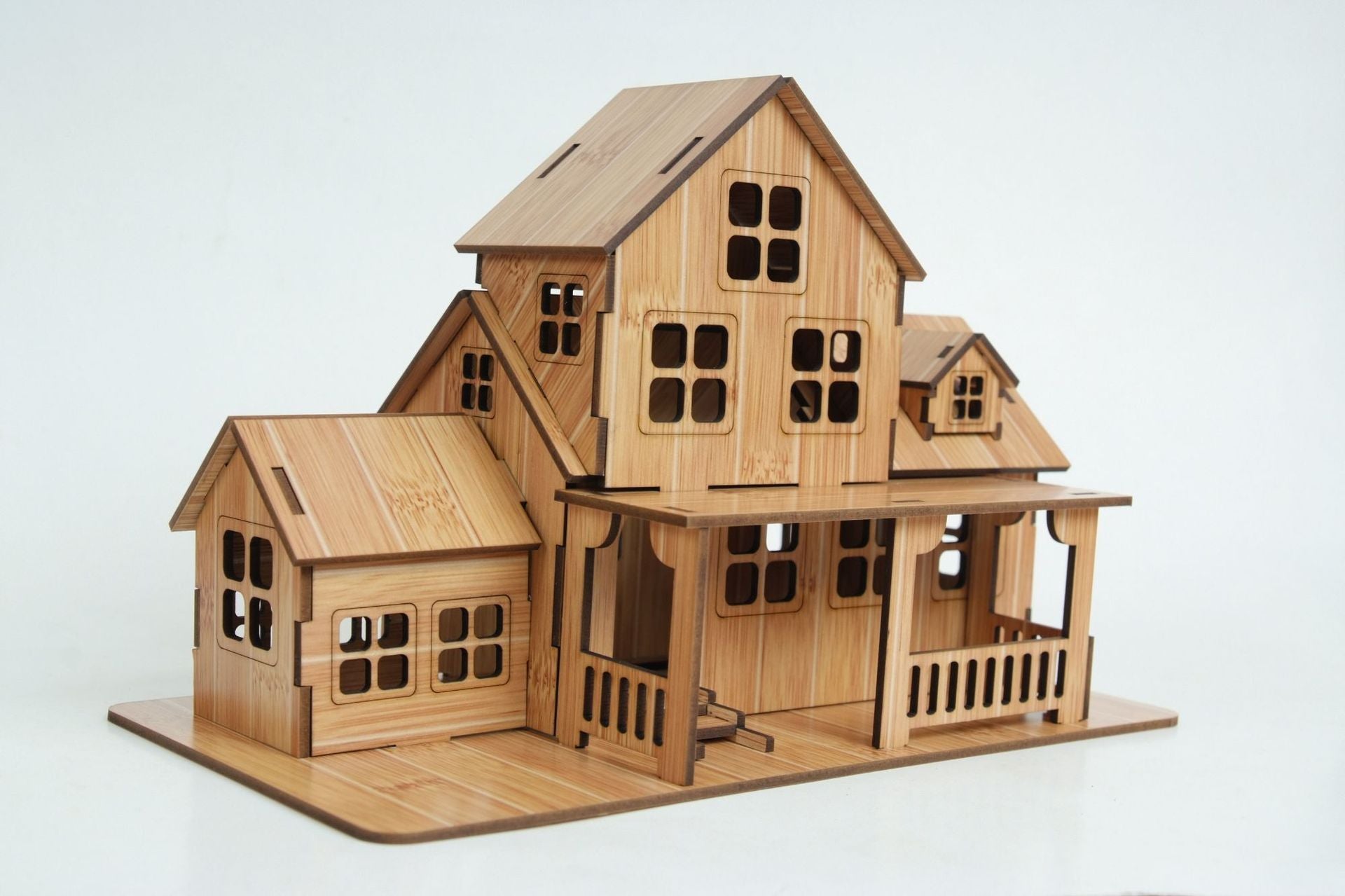 3D Drei dimensionale Holz puzzle Modelle Kinder-DIY-Spielzeug