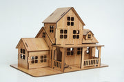 3D Drei dimensionale Holz puzzle Modelle Kinder-DIY-Spielzeug