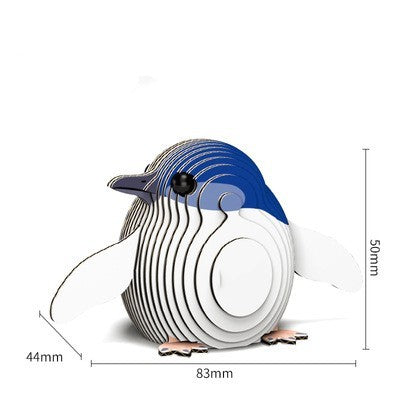3D Puzzle-Tiermodelle Kinder Selbstgemachte DIY Lernspielzeuge