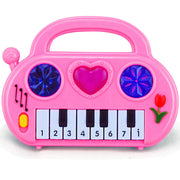 Cartoon Herzförmiges Elektronisches Keyboard Frühförderungs Lernspielzeug