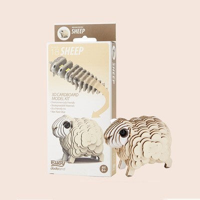 3D Puzzle-Tiermodelle Kinder Selbstgemachte DIY Lernspielzeuge