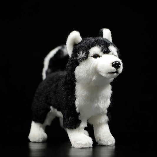 Mandarin Augen Husky Hunde Figur Schlitten Hund Plüschtiere