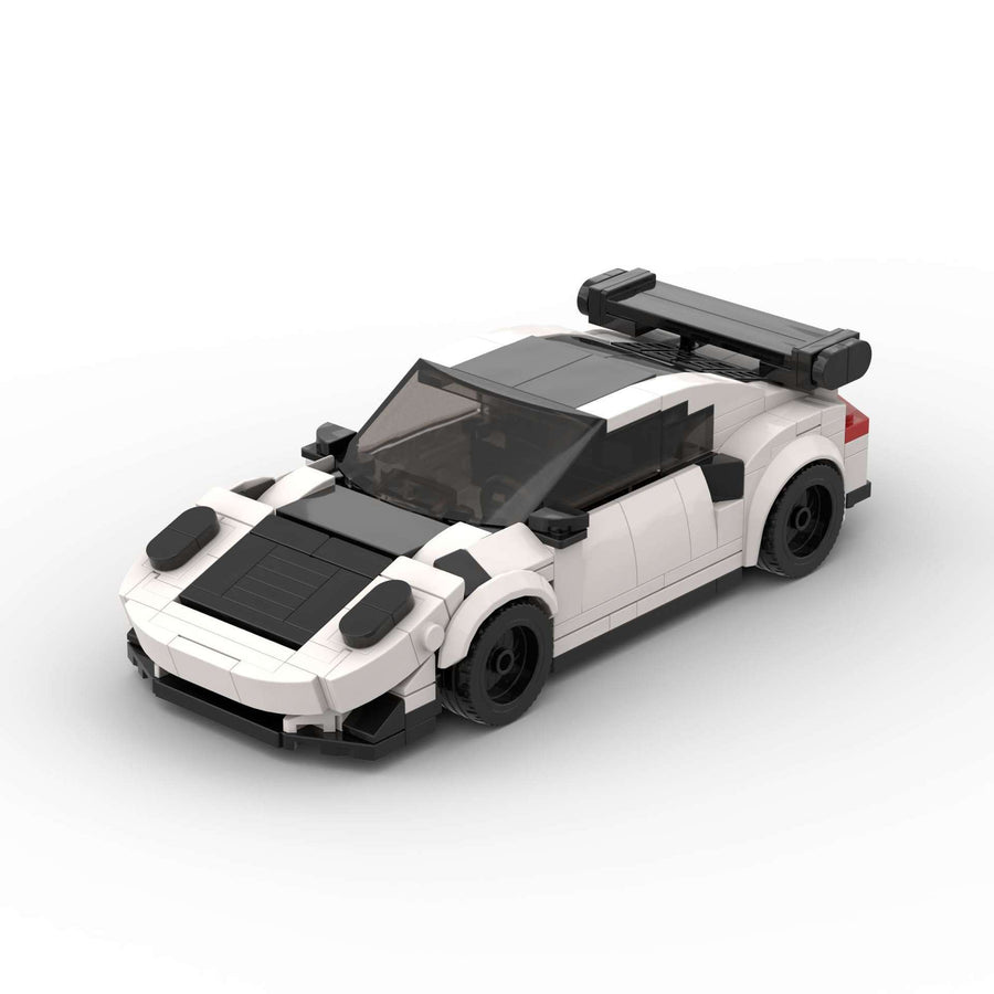 Bausteine Rennwagen Sportwagen Moc Kinder pädagogische Bausteine Spielzeug