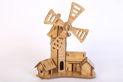 3D Drei dimensionale Holz puzzle Modelle Kinder-DIY-Spielzeug