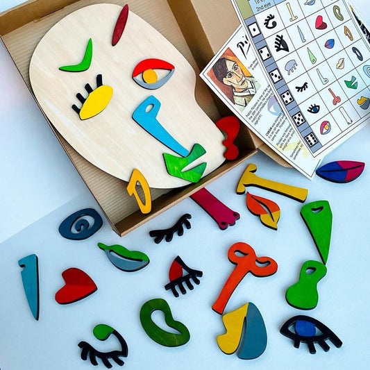 Holz Montessori Puzzle Dekompression Spielzeug für Kinder