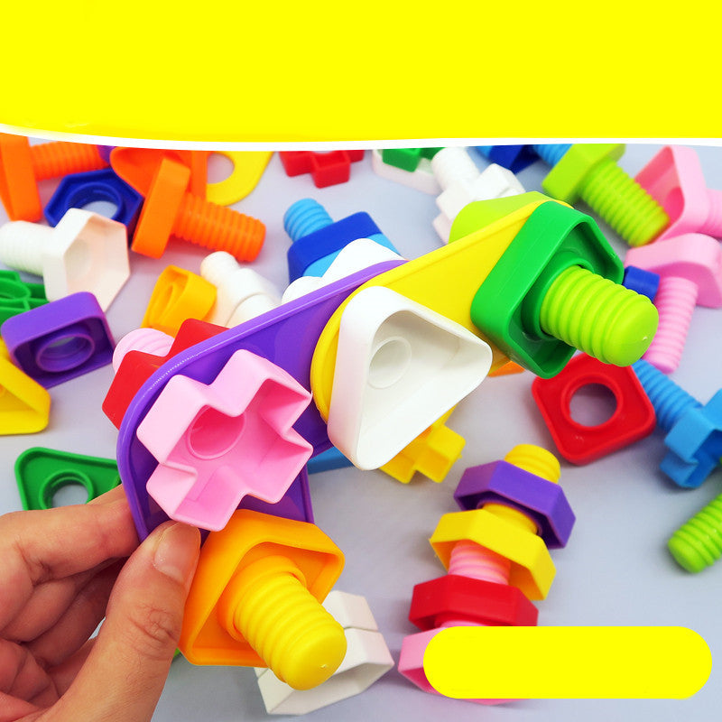 Schraube Spielzeug Baby Kinder Schraube Mutter Kombination Demontage Puzzle Montage Demontage Baustein Spielzeug