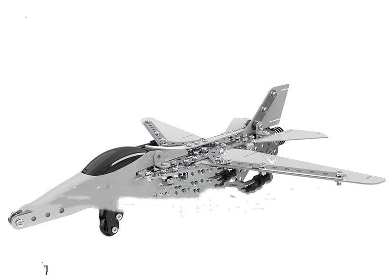mytooy Helikoper Modell aus Metall zum Zusammenbauen