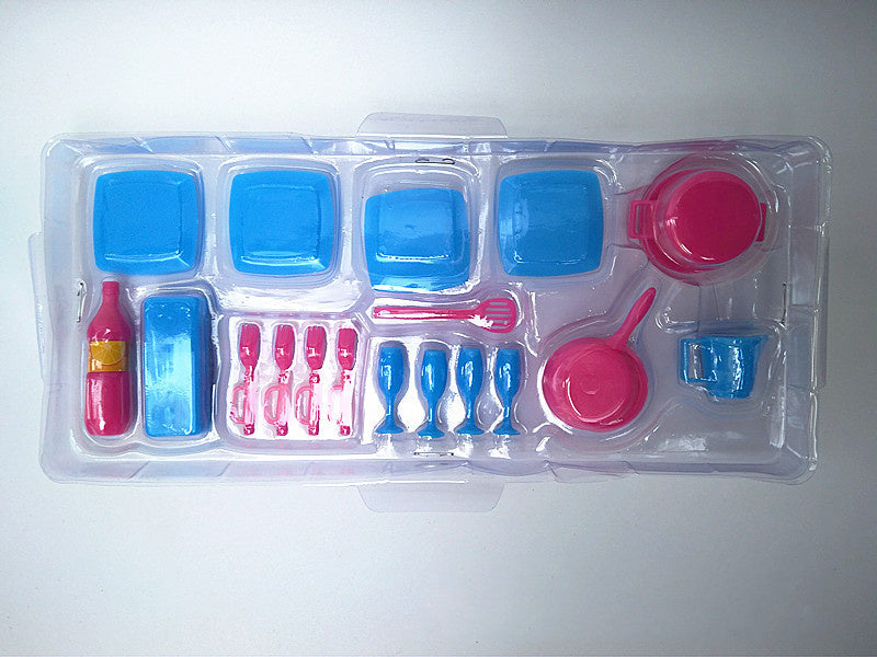 Mini 18 Stück Kinder Spielen Haus Geschirr Spielzeug