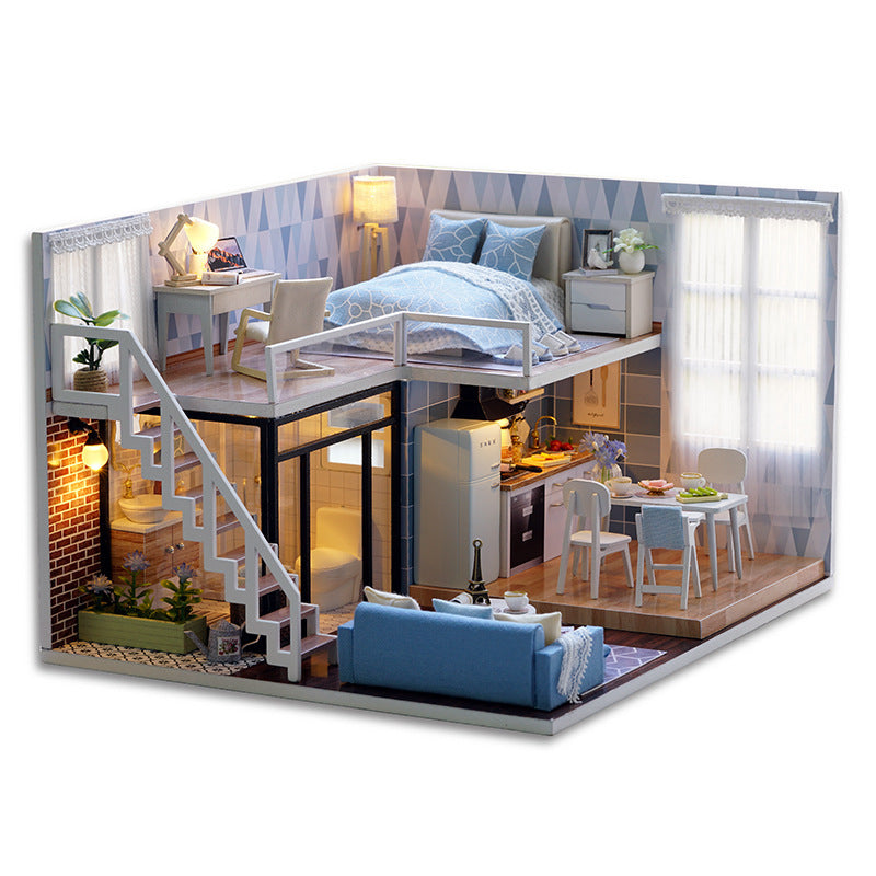 Fantasie Prinzessin Loft Gebäude Modell Kinder Spielzeug