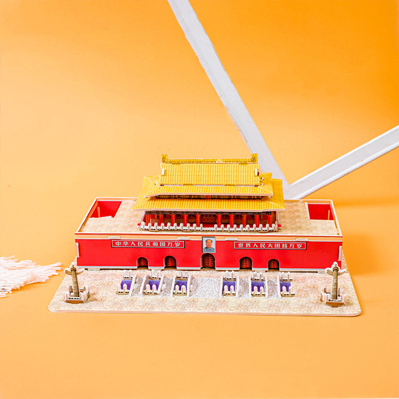 Mode handgemachte DIY-Modell Puzzle-Spielzeug