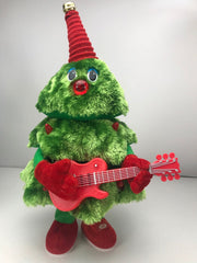 Elektrisches Plüsch tier Weihnachts baum kann elektrisches Spielzeug Singen und Tanzen