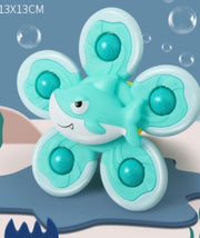 Kinder Saugen Disc Rotary Tisch Rotierenden Insekt Marine Tier Gyro Spaß Bad Rotierenden Spielzeug Für Kinder Und Kleinkinder