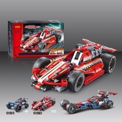 Erleuchtung Zusammengebaut Bauklötze Auto Kinder Spielzeug