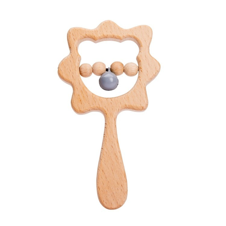 Baby Beruhigende Holz spielzeug - Hand rassel DIY Beruhigende Holz spielzeug