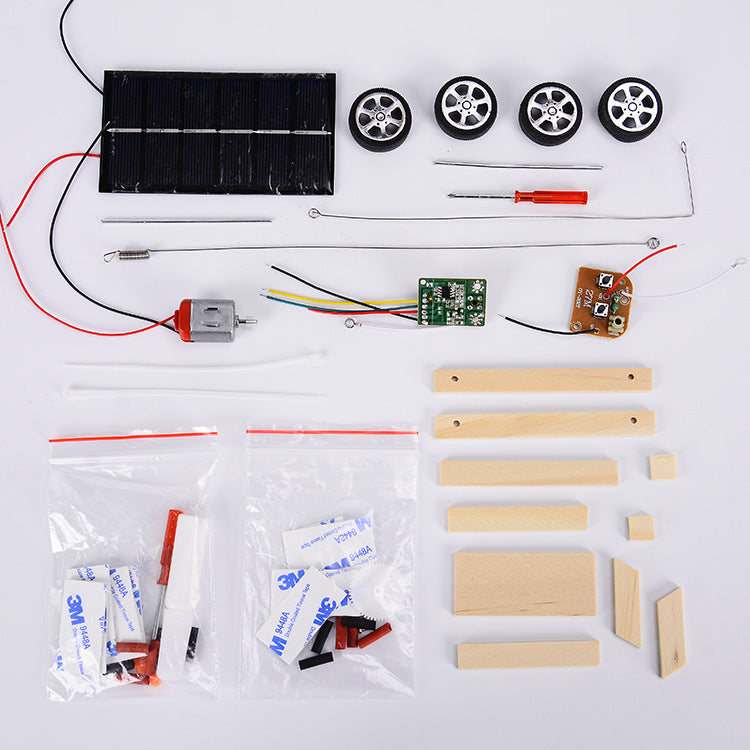 Neue Technologie Kleine Produktions Diy Solar Fernbedienung Auto Experimentelle Spielzeug