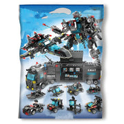 SWAT Team Einsatzfahrzeug aus Klemmbausteinen für Polizei Rollenspiele