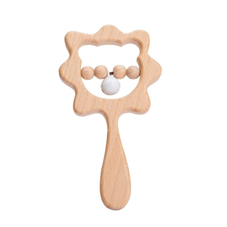 Baby Beruhigende Holz spielzeug - Hand rassel DIY Beruhigende Holz spielzeug