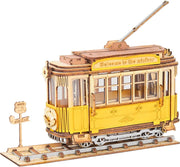 Robotime Rolife Vintage Auto Modell 3D Holz Puzzle Spielzeug für Kinder Erwachsene