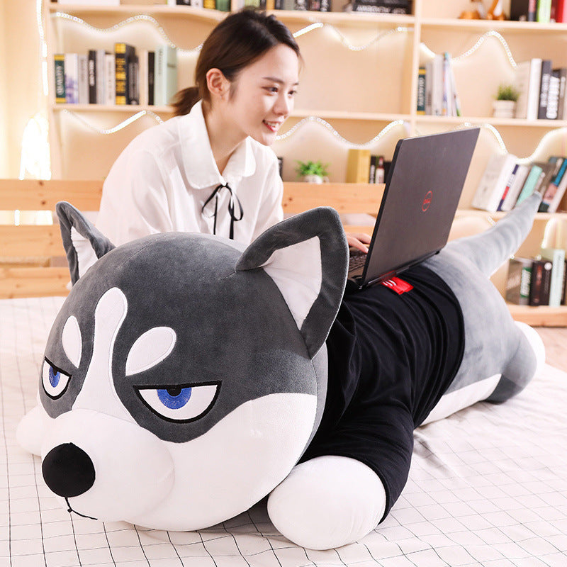 Husky Puppe Plüsch Spielzeug Tragen Pullover