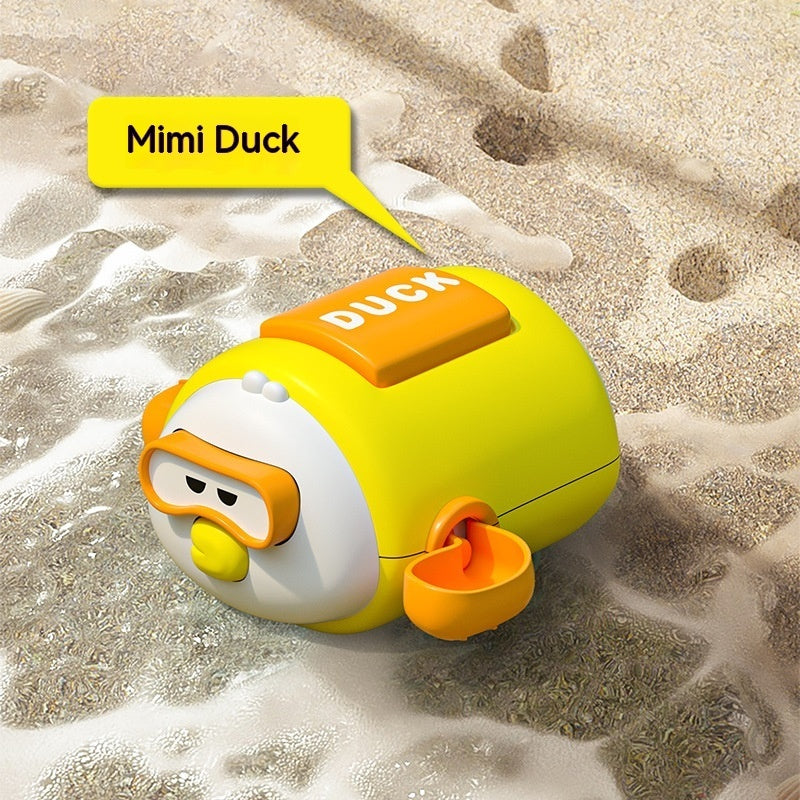 Kinder Bades pielzeug Cartoon Uhrwerk Bad Wasserspiel zeug