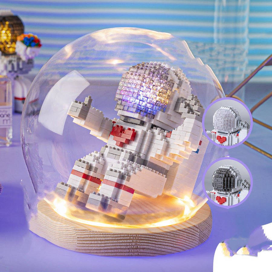 Bausteine Pixel Erde Planeten Modell Pädagogisches Spielzeug