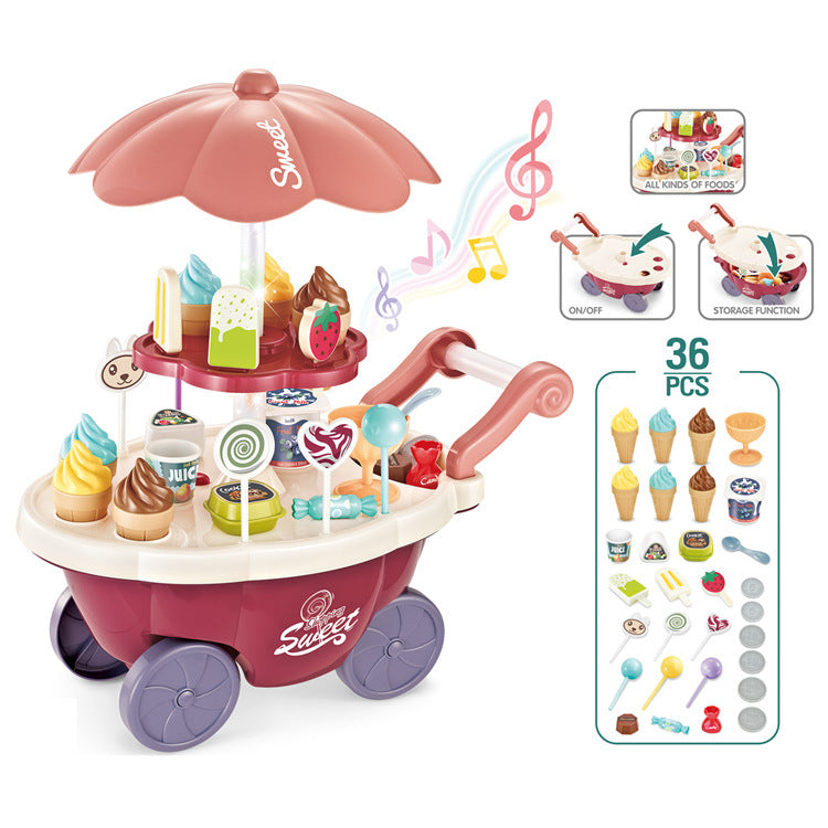 Kinder Spielzeug Set: Mini Candy Car Simulation Spielhaus