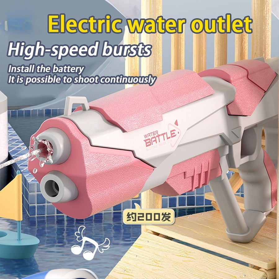 Space Electric Kontinuierliches Feuer Wasser pistole Spielzeug