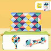 Schlange Twist Cube Stress Relief Pädagogisches Spielzeug Kinder Geschenke Magie Schlange Herrscher Puzzle Klapp Pädagogische