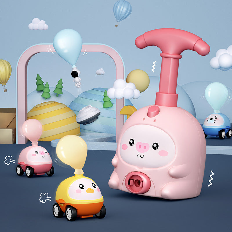 mytooy Montessori Ballonauto mit Pumpe