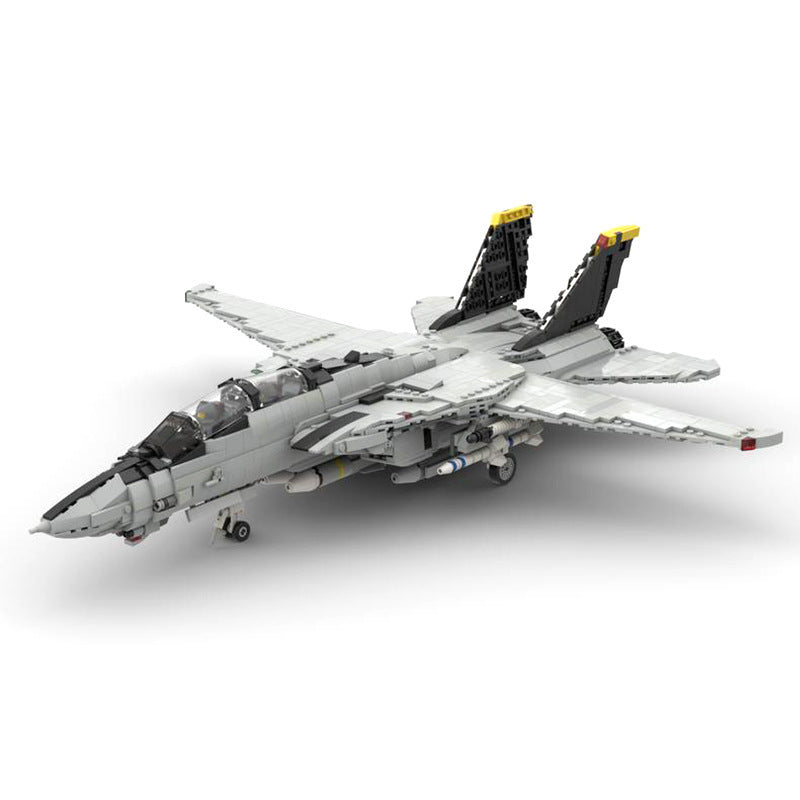 Grumman F-14 Zusammengebautes Bauklötze Flugzeug