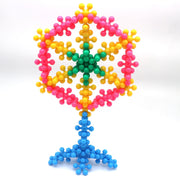 Kreative DIY Bausteine 3D Pflaumenblüte Kinderspielzeug