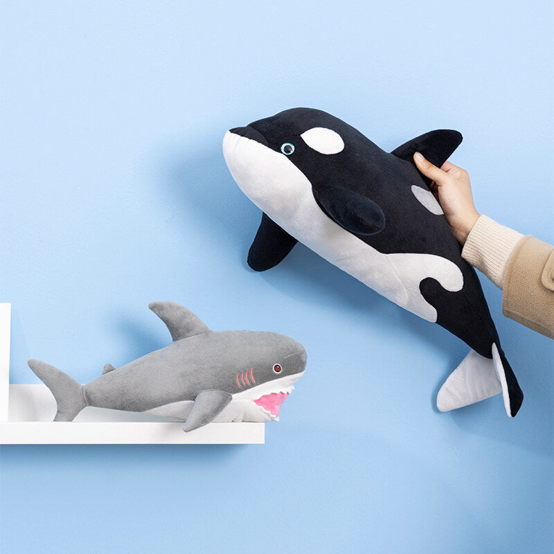 Simulation von Great White Shark Doll Kissen Plüschtiere