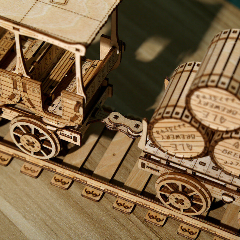 3D Drei dimensionale Holz puzzles Pädagogisches Spielzeug