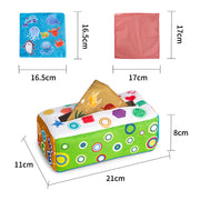 Baby Reißen-proof Tissue Box Papier Extraktion Spielzeug