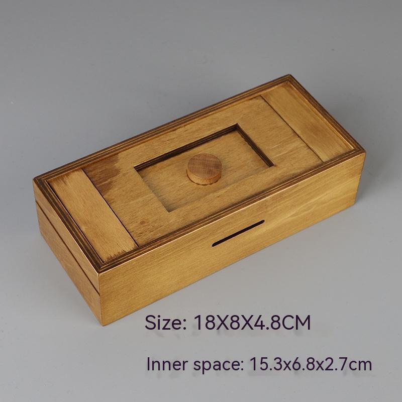 Hölzernes pädagogisches Spielzeug kleine Geschenk orgel box