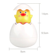 Kleine Ente Baby Regen Wolken Sprinkler Pinguin Kinder Spielen Wasser Bad Bad Spielzeug