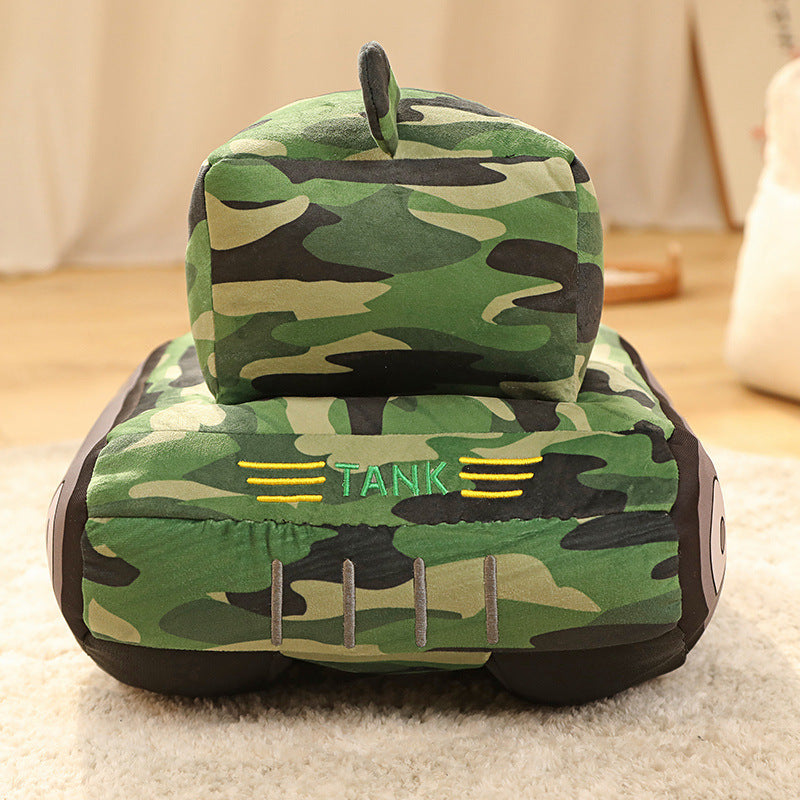 New Tank Children's Pillow PP Cotton Plush Toys