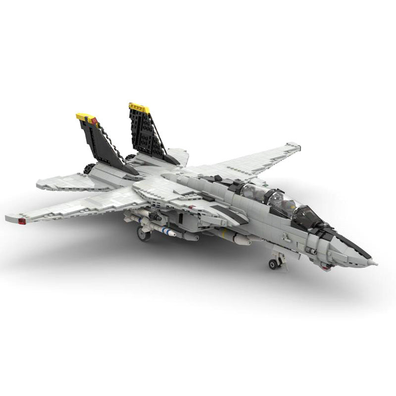 Grumman F-14 Zusammengebautes Bauklötze Flugzeug