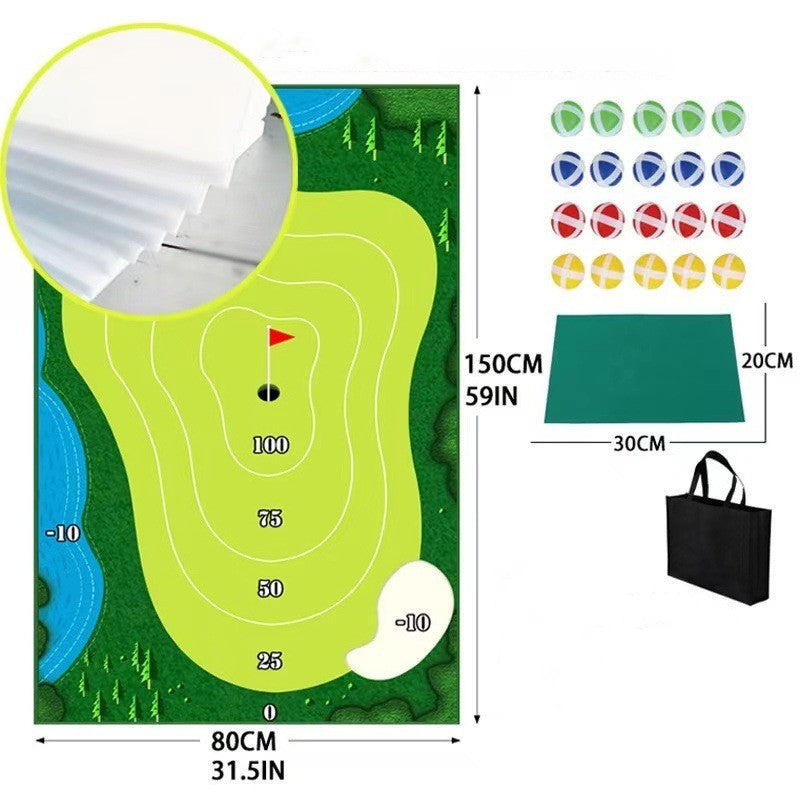 Indoor-und Golfer-Batting-Pad-Set für Eltern und Kinder interaktives Freizeit-Outdoor-Spielzeug