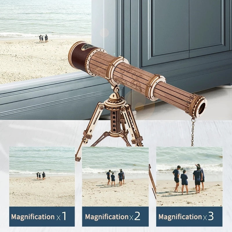 mytooy 3D Holzpuzzle Teleskop