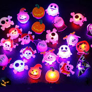 LED Spielzeug für Kinder mit verschiedenen leuchtenden Motiven für Feste und Feiern